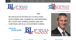 Desktop Screenshot of ericborgialaw.com
